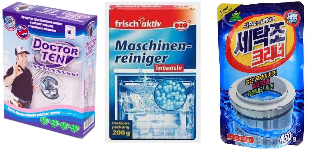 washing machine cleaning products