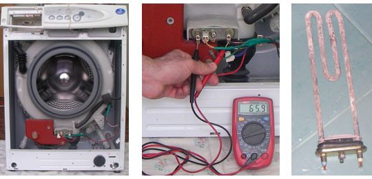 substituindo o elemento de aquecimento