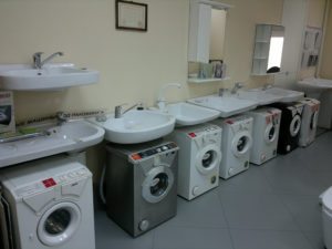 Set – washing machine with sink