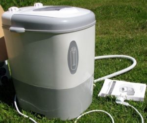 Review of mini washing machines with spin for the garden