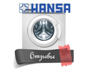 Reseñas de lavadoras Hansa