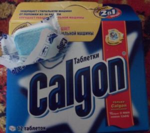 tabletas de calgón