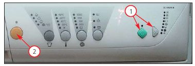 Panel de control electrolux