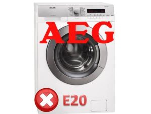 aeg'de e20 hatası