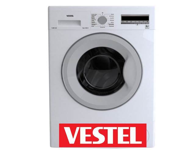 feil på Vestel vaskemaskin