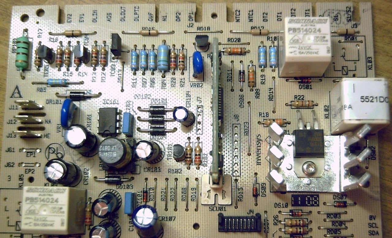 Tableau de commande de la machine à laver Atlant