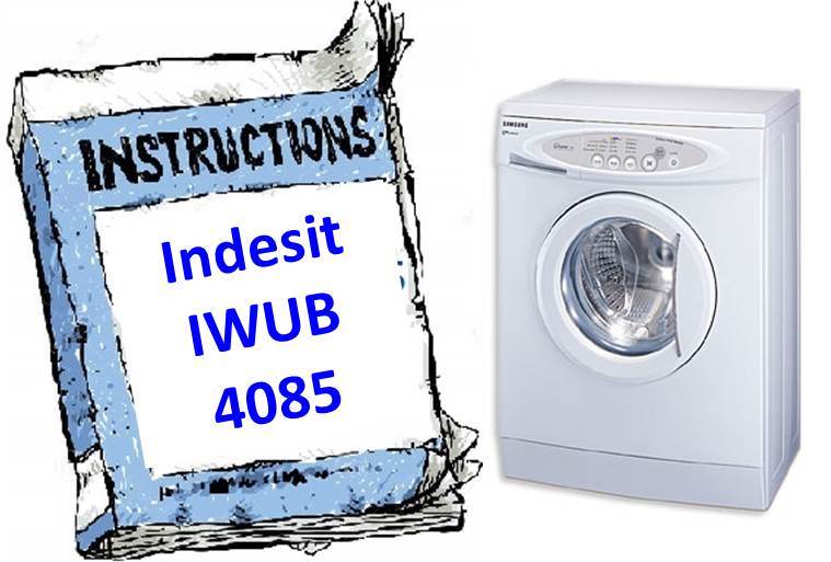 Indesit IWUB 4085 Handbuch