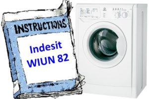 Vejledning til vaskemaskine Indesit WIUN 82