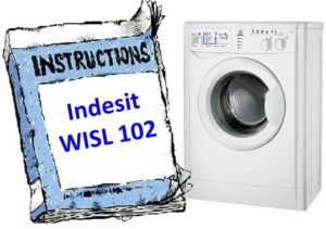 Bruksanvisning for vaskemaskin Indesit WISL 102