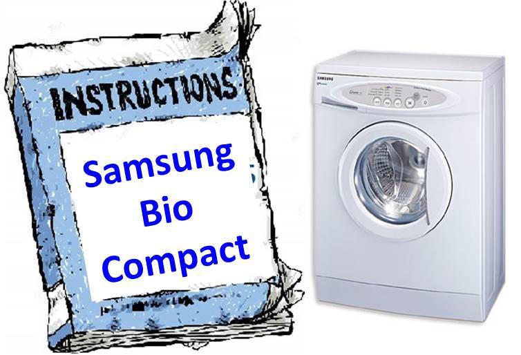 instrucciones para Samsung Bio compacto