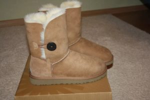 bottes ugg après un lavage minutieux