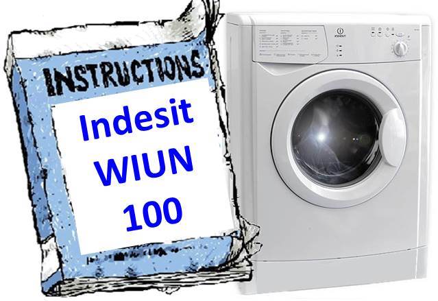 Indesit WIUN 100 Bedienungsanleitung