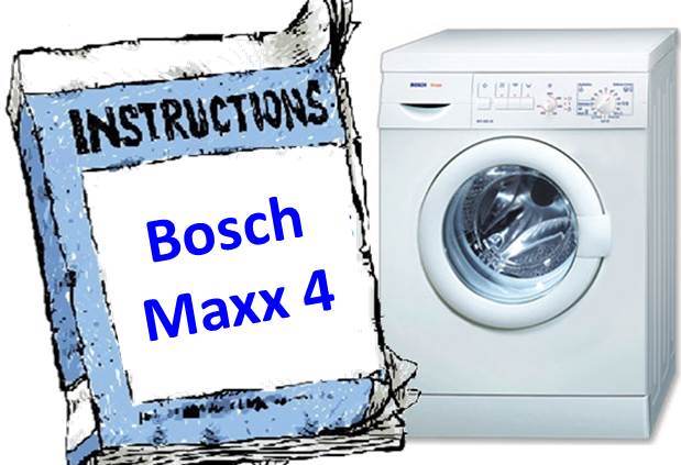 instructions for Bosch Maxx 4