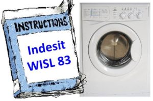 Instructions for washing machine Indesit WISL 83