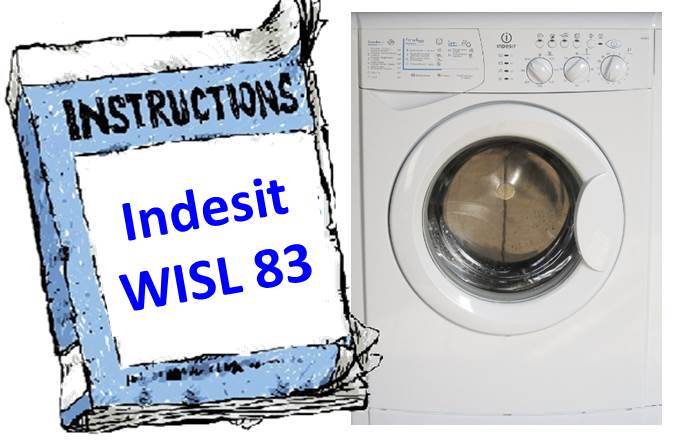 instructions for Indesit WISL 83