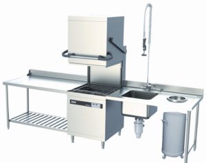 Dome type dishwashers