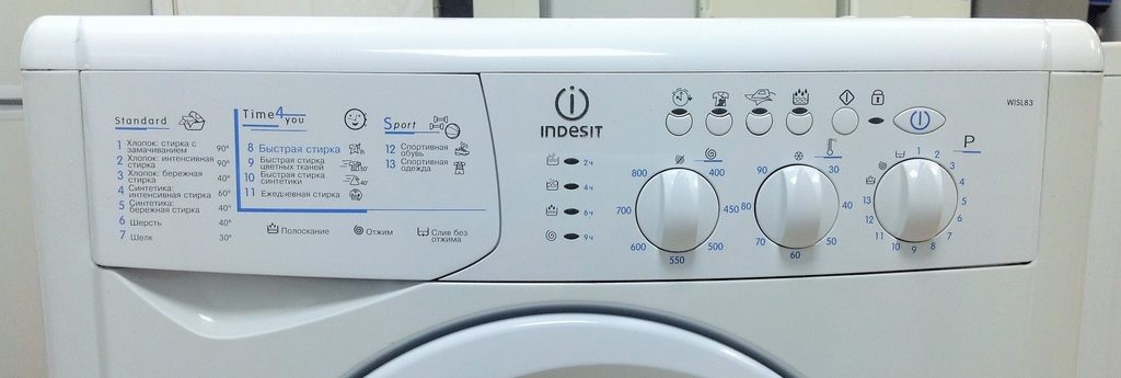 kontrollpanel Indesit WISL 83