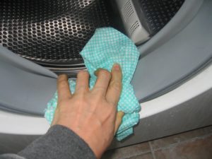 Wipe the machine after every wash