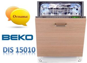 Arvostelut Beko DIS 15010 astianpesukoneesta