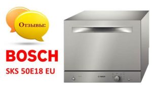 Recensioner av Bosch SKS 50E18 EU-diskmaskin