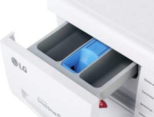 LG FH8C3lD powder receptacle