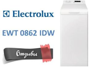 Atsiliepimai apie skalbimo mašiną Electrolux EWT 0862 IDW