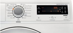 Electrolux EWS 1277 FDW control panel