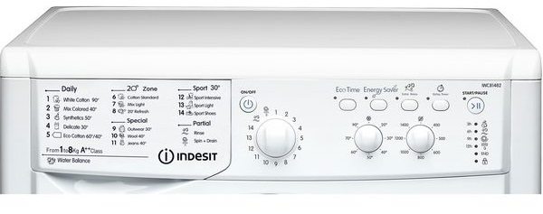 Πίνακας ελέγχου Indesit IWSB 50851