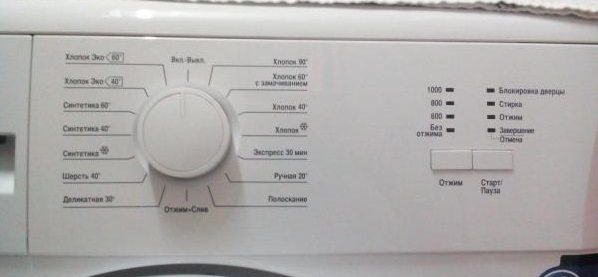 Beko WKB 61001 Y vezérlőpanel