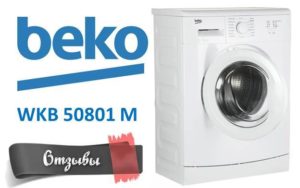 Recenze na pračku Beko WKB 50801 M