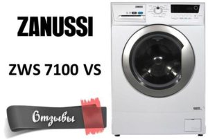 recenzii despre Zanussi ZWS 7100 VS