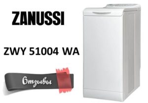 Recenze na pračku Zanussi ZWY 51004 WA