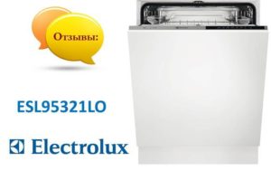 รีวิวเครื่องล้างจาน Electrolux ESL95321LO