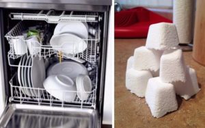 Homemade dishwasher tablets recipe