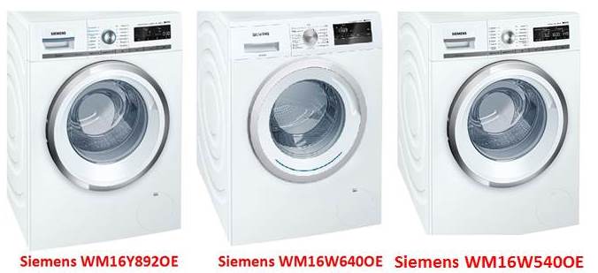 Siemens washing machines