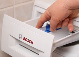 ถาดผงใน SM Bosch