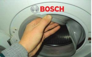 Como substituir o manguito de escotilha de uma máquina de lavar Bosch