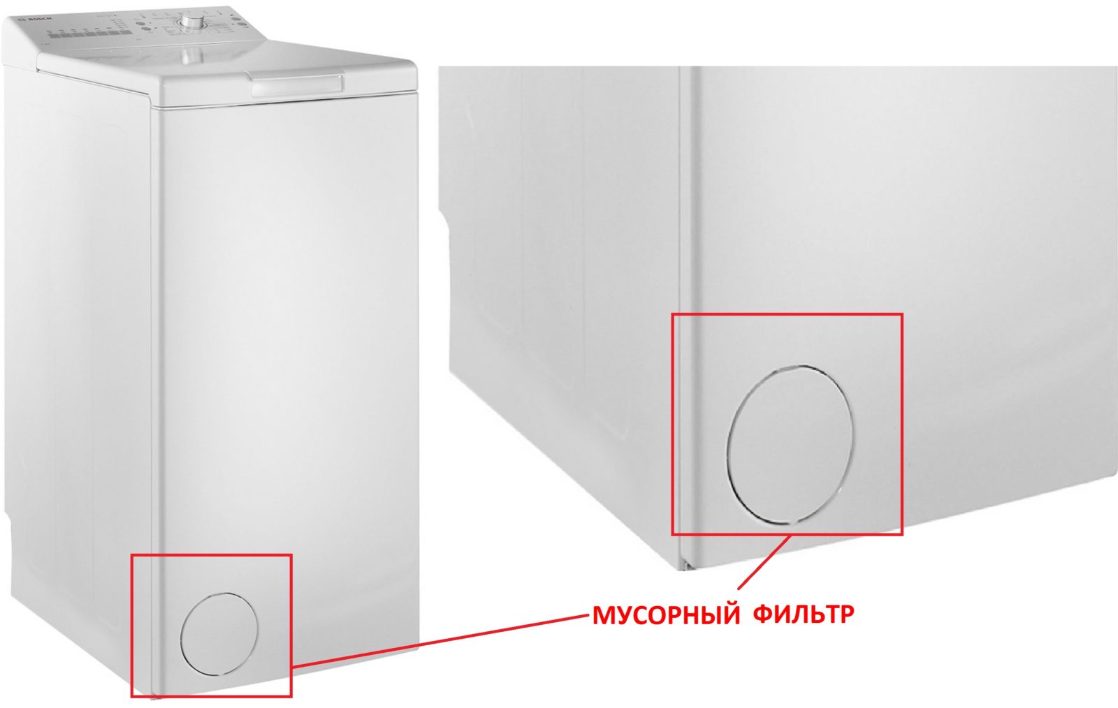 Vị trí lọc trong SM Bosch_4