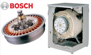 Modelos de máquinas de lavar roupa Bosch com acionamento direto