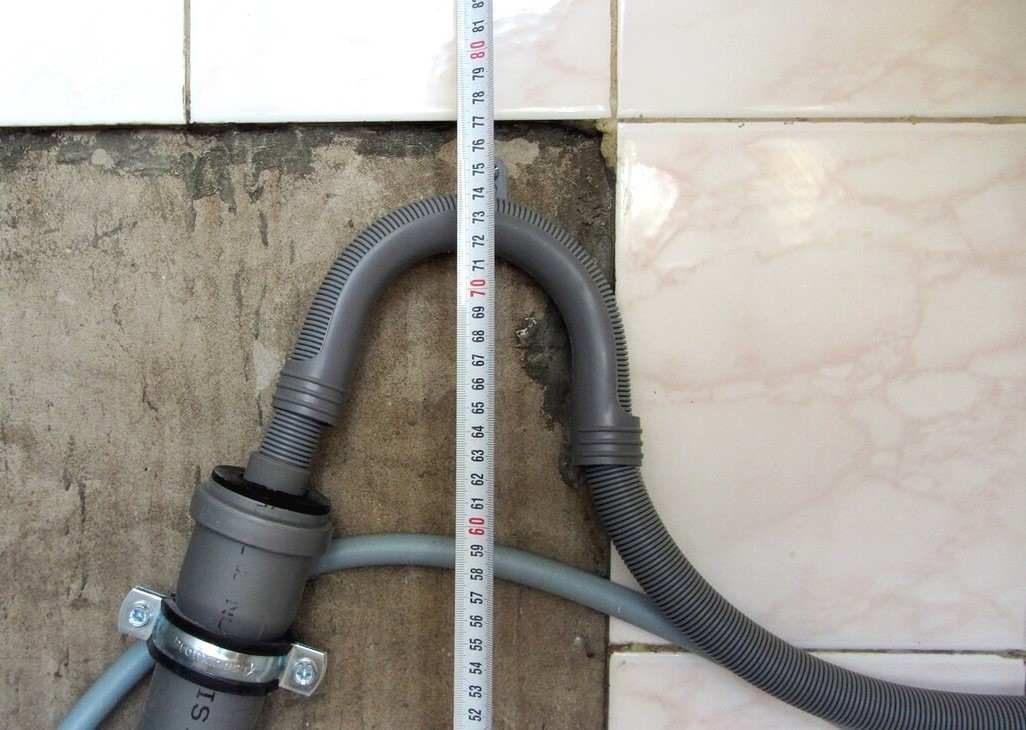 drain hose connection