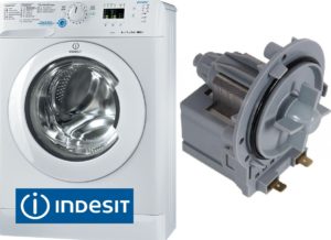 Pagpapalit ng drain pump sa isang Indesit washing machine