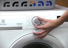 Yıkama modları SM Electrolux