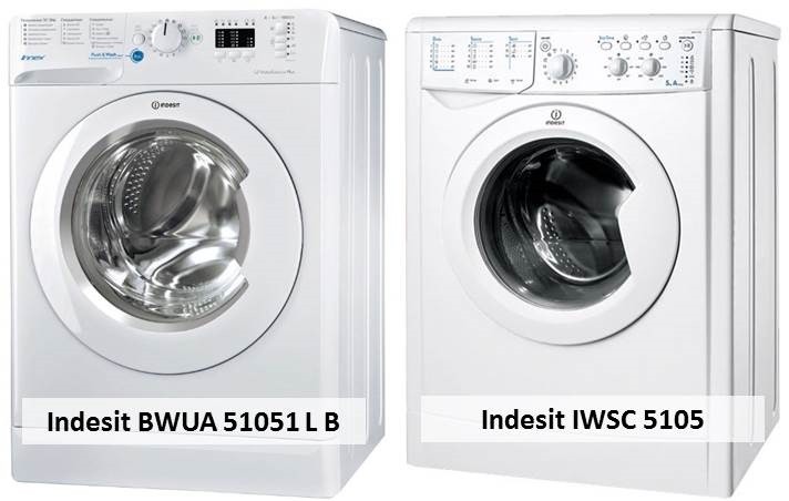 Indesit BWUA 51051 L B Indesit IWSC 5105