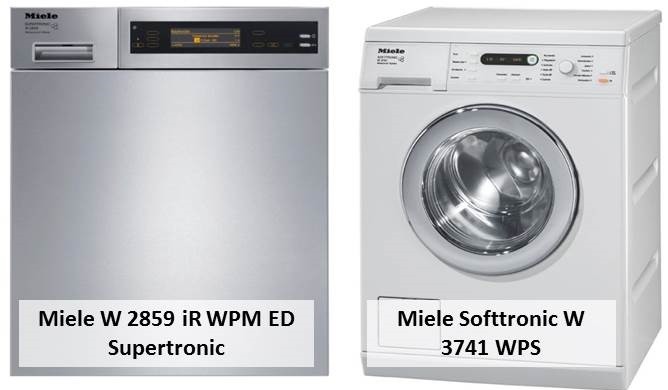 Miele Softtronic W 3741 WPS Miele W 2859 iR WPM ED Supertronic