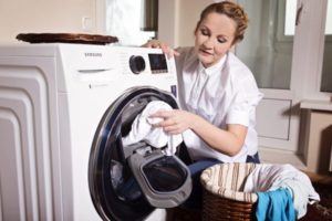 Review of the Samsung washing machine with additional laundry