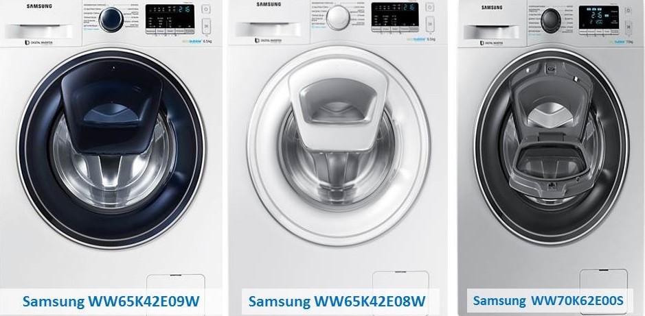 les meilleures machines Samsung avec chargement supplémentaire de linge