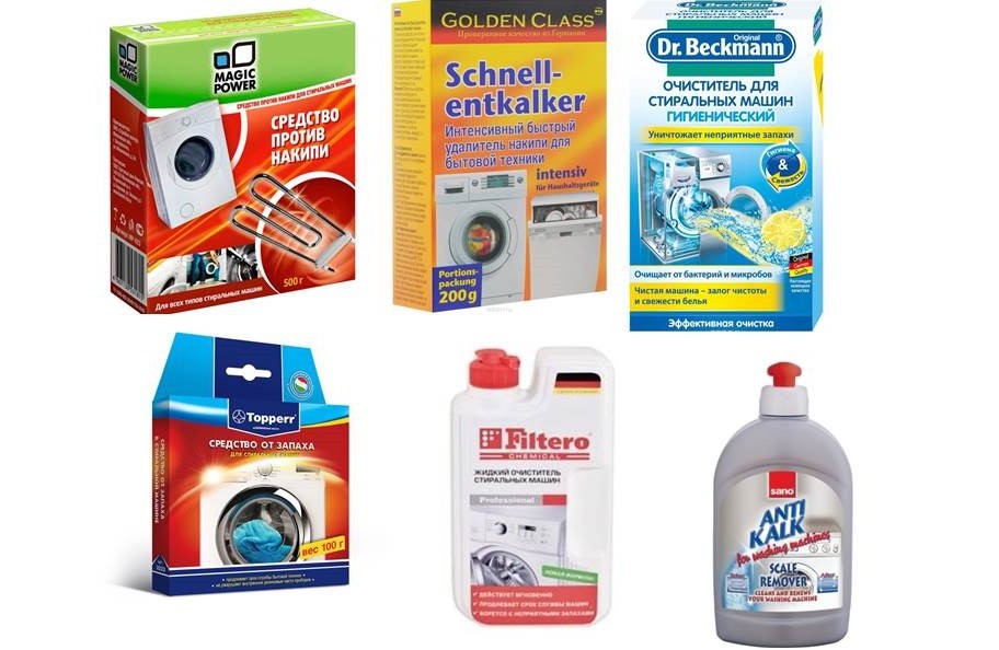 machine cleaning products