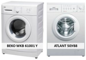 ATLANT 50Υ88 BEKO WKB 61001 Υ