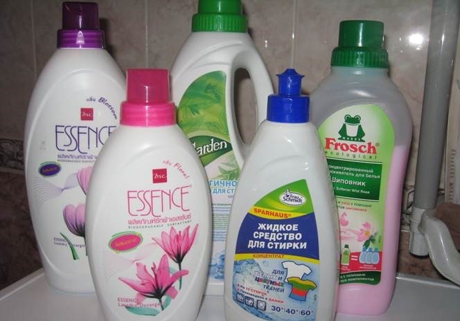 detergentes líquidos para ropa