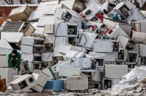 Vous pouvez apporter la machine à un centre de recyclage